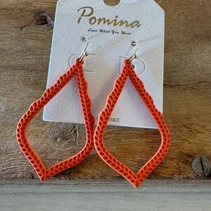 Orange Earrings